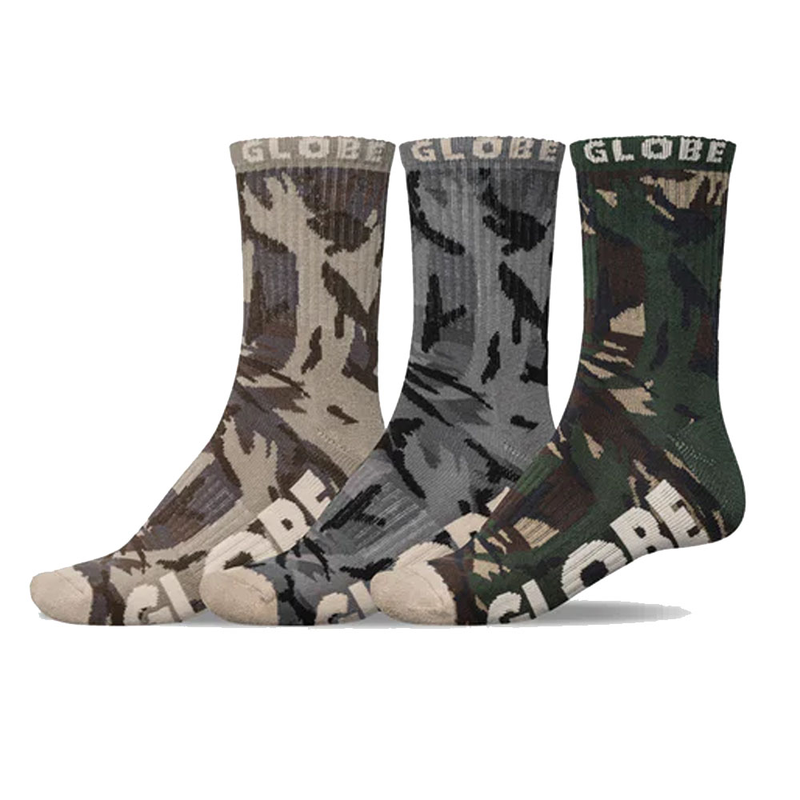 Globe Eco Camo Crew Men's Socks