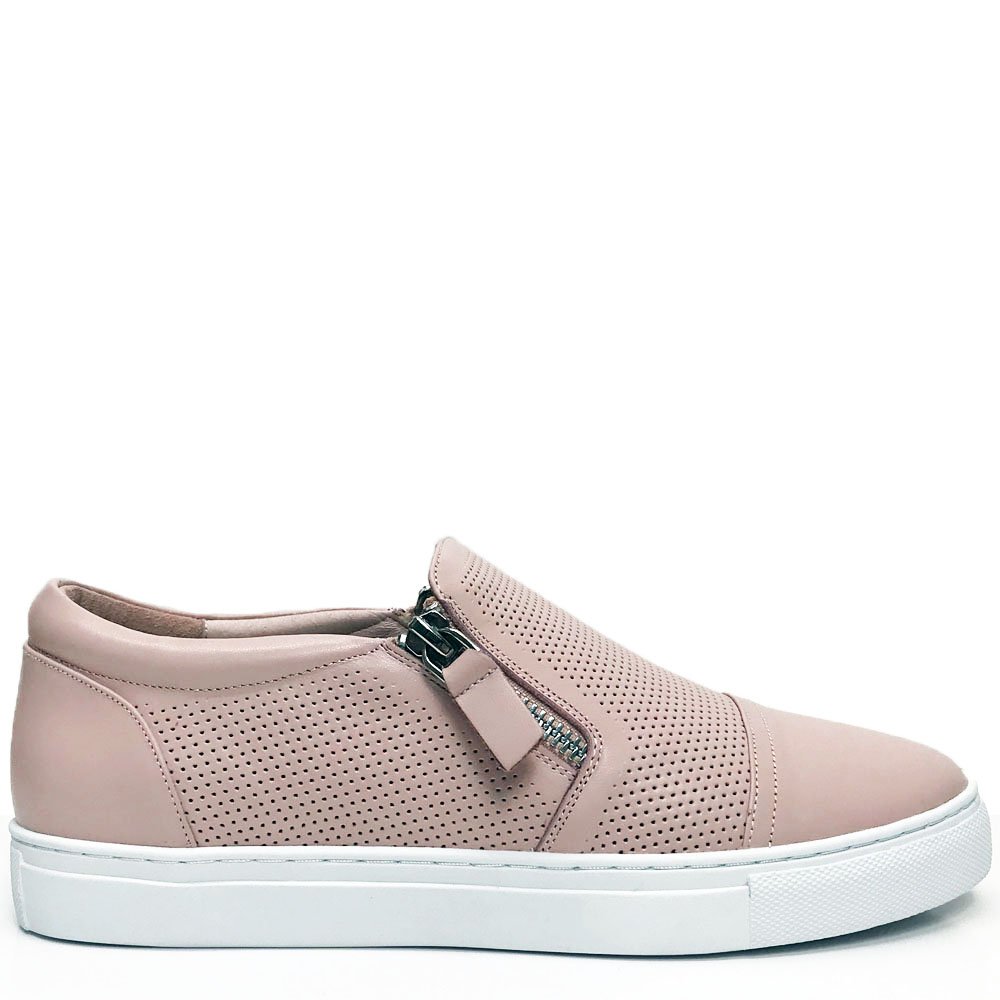 Women's alexa side sales zip slip on sneaker