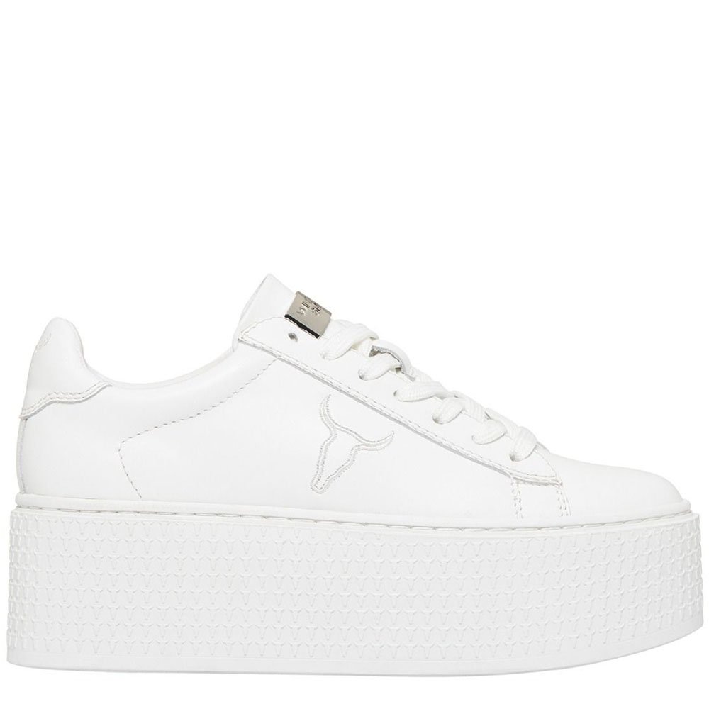 white windsor smith sneakers