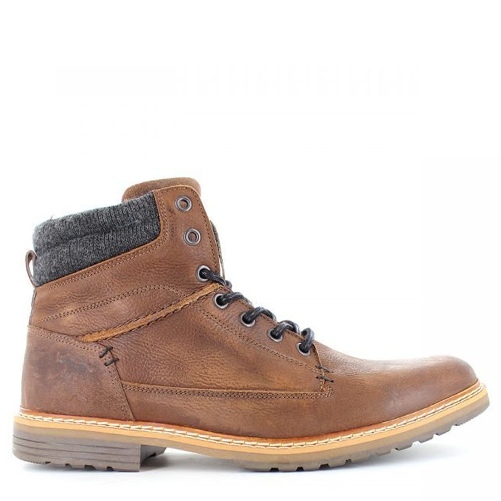 silver street chunky lace up boot