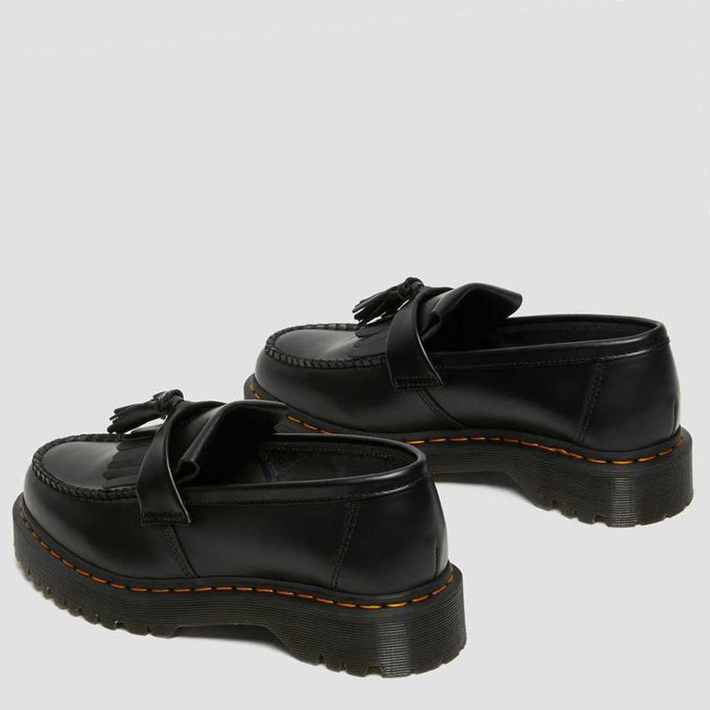 Dr martens black adrian flat on sale shoes